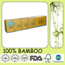 3ply Unbleached Bamboo Ultra Soft Pocket Tissue