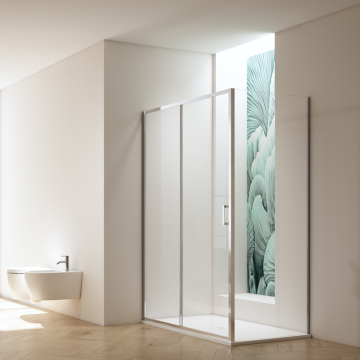 Side Panel of Rectangular Shower Enclosure