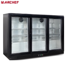 CE Certified Commercial Three Door Mini Bar Display Freezers & Fridges
