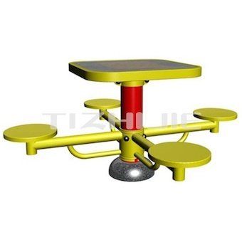 Chess Table Outdoor Exercise Equipment for Park/Outdoor Fitness Equipment Manufacture/Outdoor Sports Leisure Chess Table