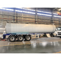 35000liters Stainless Steel Bulk Milk Transport Tanker Semi Trailer For Sale