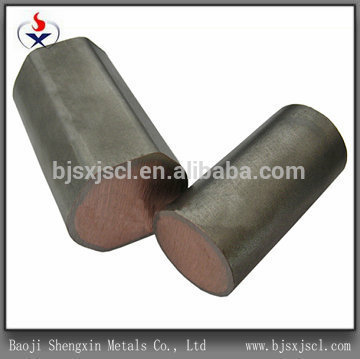 Titanium-Copper Composite bar/rod for Electrolytic