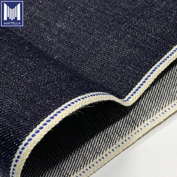 14oz japanese cross slub selvedge denim fabric