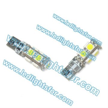 LED W5W T10 5 SMD,led auto lighting T10 5SMD, w5w led canbus