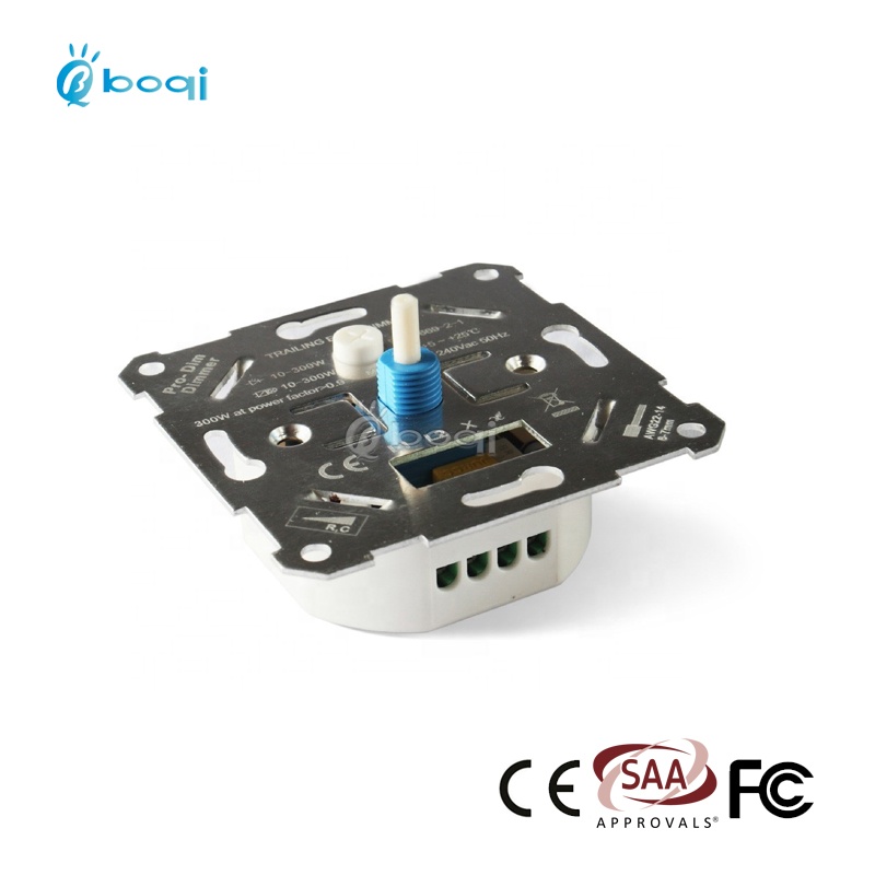 boqi 220v 300w Trailing Edge Triac LED dimmer for led lights