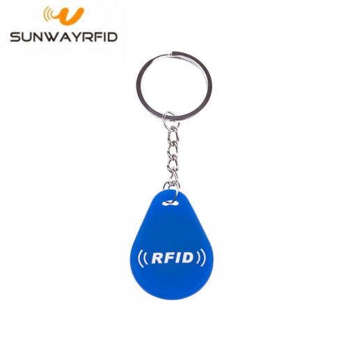 Waterproof rewritable EM4305 125 Khz rfid keyfob