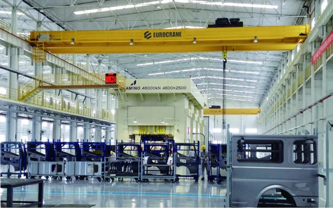 25t Double Girder Overhead Crane