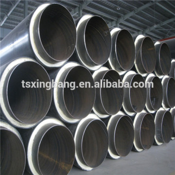 black jacket thermal polyurethane steel pipe insulation with en 253 standard