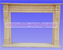 flower carved fireplaces,stone carved fireplaces