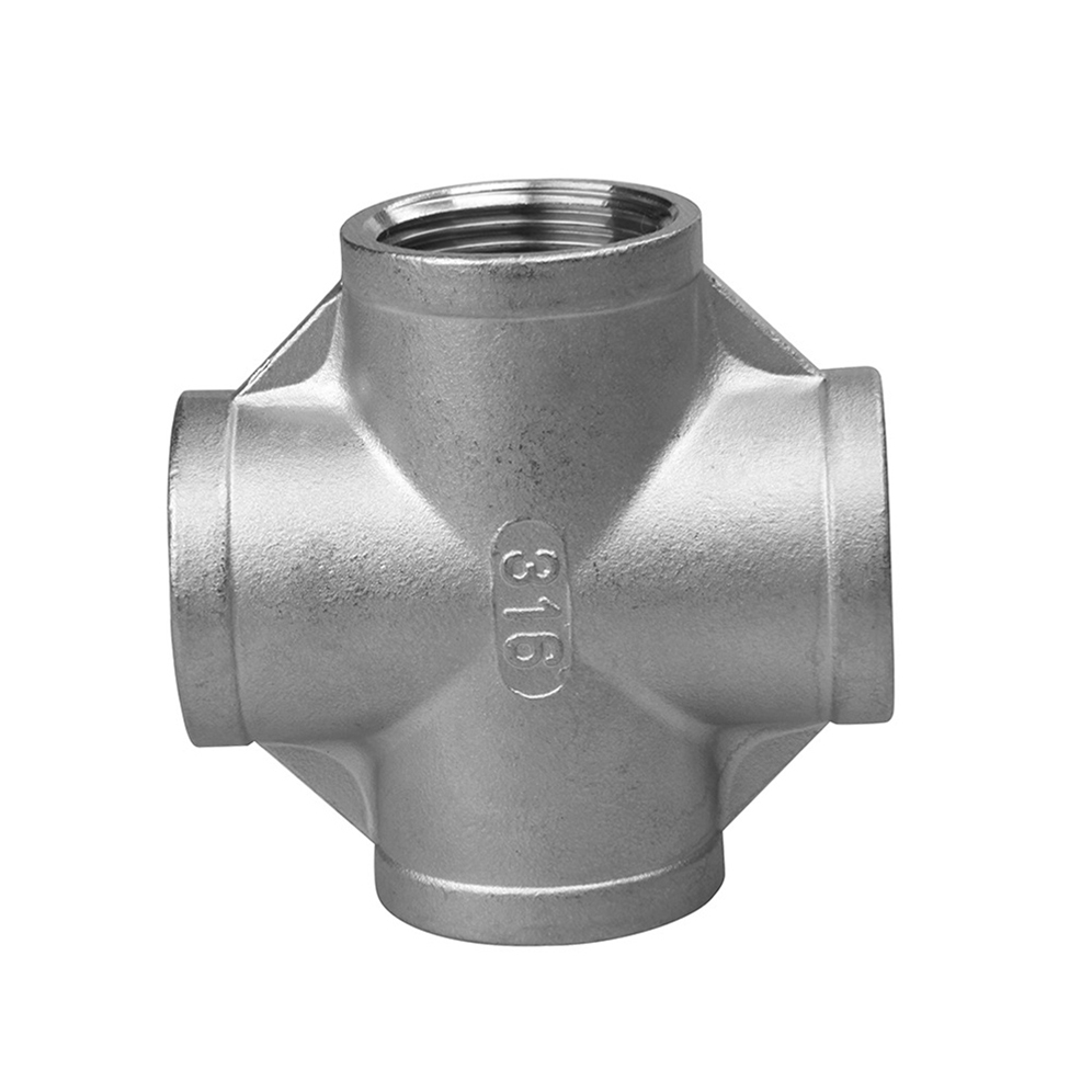 Non-standard Four-way Stainless Steel Investment Casting