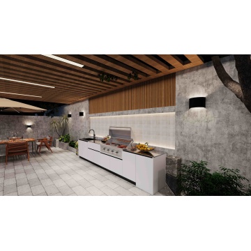 Заблокируемый набор открытых кухонных ящиков