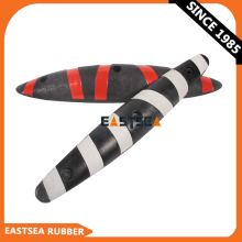 Red or White Zebra Lane Separator for Cycle Track