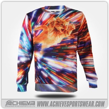 cheap wholesale custom 3d sweatshirts, sweaters for young