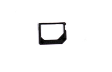 Plastic Nano Mini Sim Adapter , 4ff - 3ff Mini Sim Card Adapter