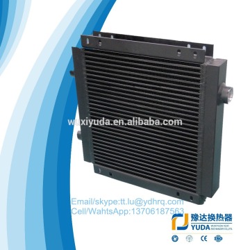 screw air compressor cooler, air oil cooler. aftercooler