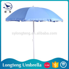 High quality 8 steel ribs Sunshade Outdoor ruffle umbrella