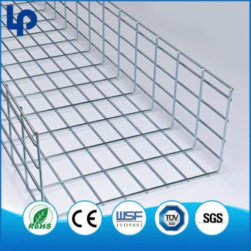 CE 720hrs Stainless zinc plated galvanised steel wire mesh cable tray