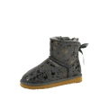 Fesyen Musim Sejuk Panas Lembu Suede Kulit Kanak-kanak Boots