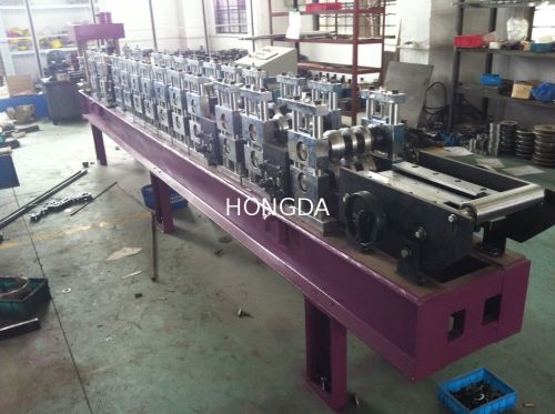 Steel Roof Panel Roll Forming Machine / Corrugated Metal Sheet Roof Making Machine