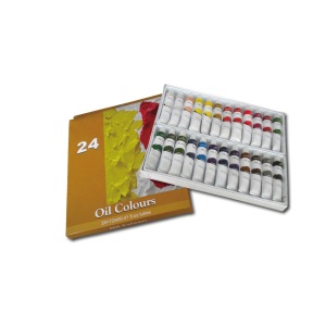 24 Colors Oil Paint set