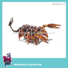3d diy building puzzle toy scorpion