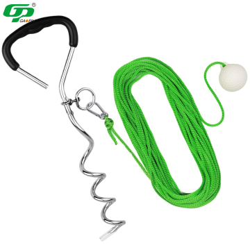 Golf Swing Trainer 50ft Paracord Practice Tool