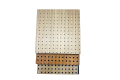 Ceramic aluminum perforated sound absorbing panel