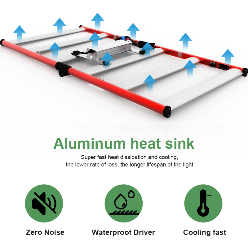 Vertical Farm Hydroponics LED Grow Light per interni