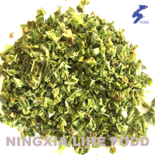 Green chili flakes air dried