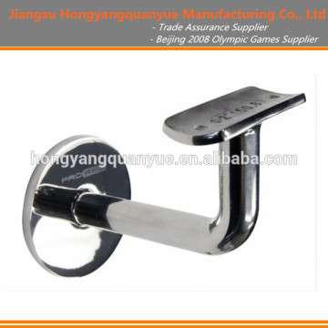 Handrail Bracket Wall to Round Mirror Polish