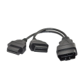 Obd2 Splitter Extension Y 16pin Cable Dual Female