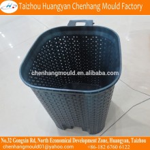 2016 hot selling plastic trash bin mould