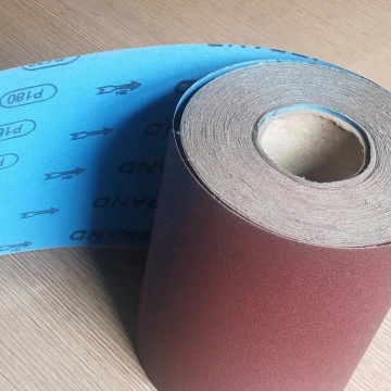 OEM Flexible Abrasive Cloth Roll - Brown Jumbo Roll