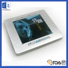 Custom Rectangular Metal CD Storage Box