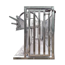 Steel Goat Handling Equipment Sheep Catcher Turnover Crate