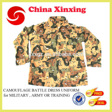 Cheap Desert Camouflage Military Uniform, Tactical BDU uniform