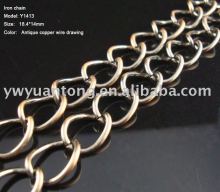 Colorful Chains,Antique Copper Color Metal Chain