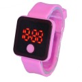 Jam tangan digital silikon gelang LED Digital Watch