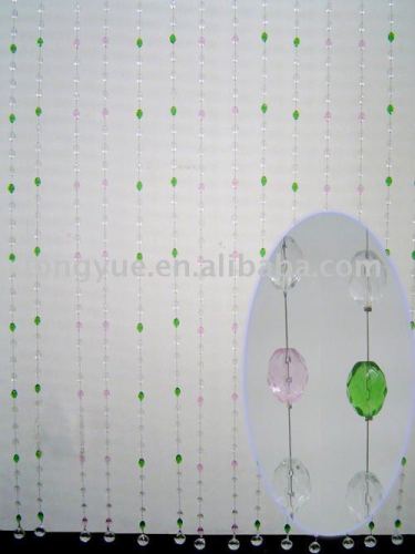 High quality Nice Crystal glass beaded curtain