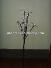 Led solar outdoor christmas tree light