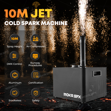 Best DJ Cold Sparks Sparklers: MOKA SFX Outdoor Jet Spray Fountain Machines for Sale - Ideal for Weddings