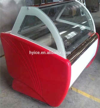 the low temperature ice cream display freezer cabinets