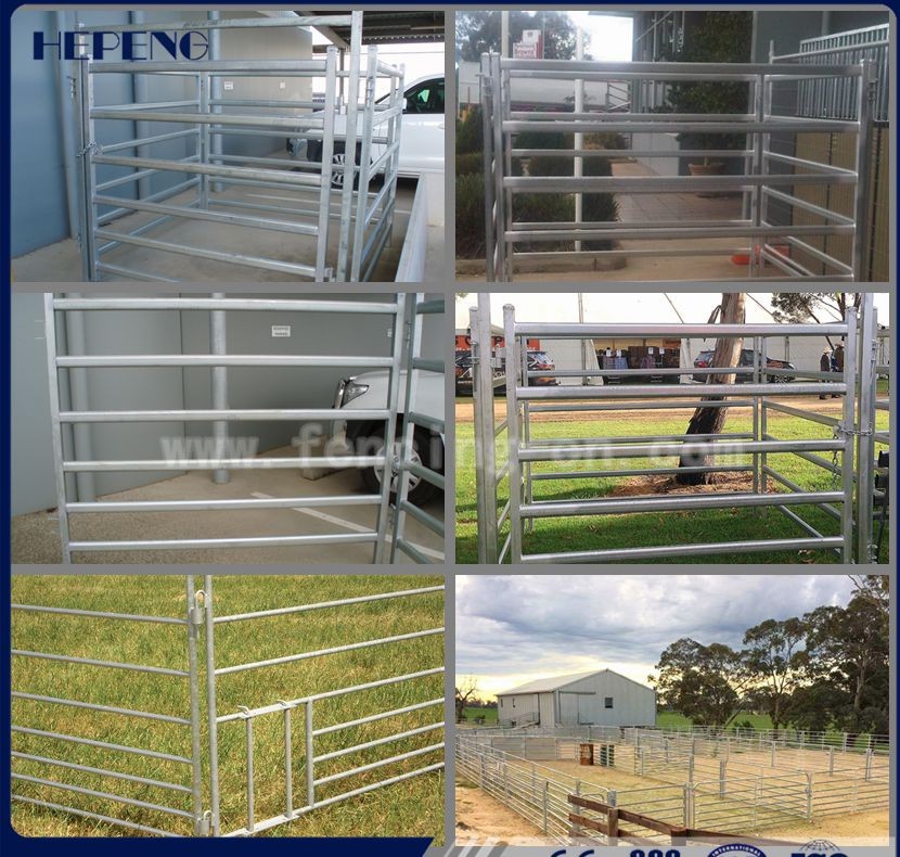 PVC Coated Cattle Corral Panels