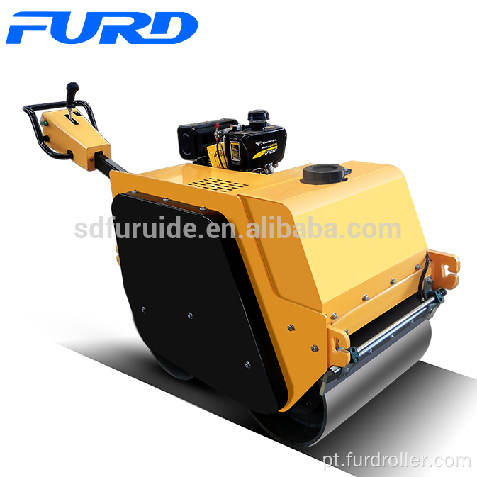 Compactador de rolo portátil vibratório de 550 kg (FYLJ-S600C)