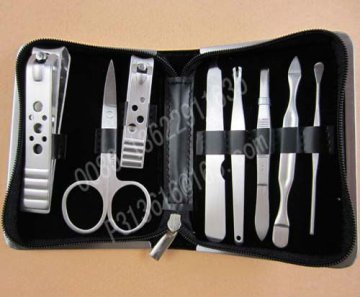 manicure pedicure set kit tool