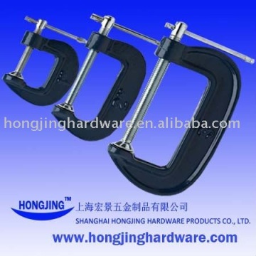 woodworking C Clamp set