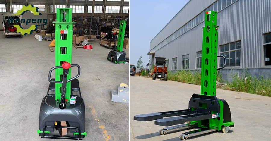 Photo of Fully Electric Self Loading Pallet Forklift Photo of Fully Electric Self Loading Pallet Forklift