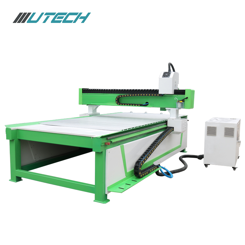 UTECH Cnc الخشب النقش راوتر مع CCD