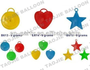 Plastic Balloon Weight