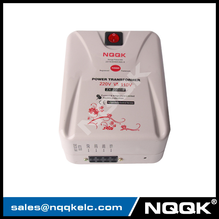 Input 110VAC -240VAC Output 110V or 220V 2000va power transformer for 110V to 220V